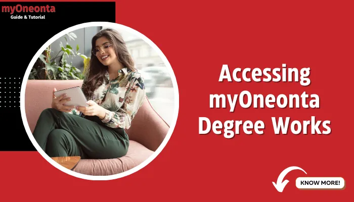 Accessing myOneonta Degree Works