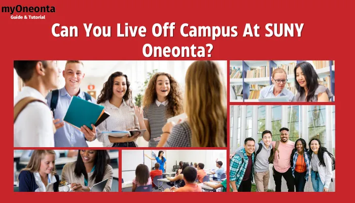 Can You Live Off Campus At SUNY Oneonta?