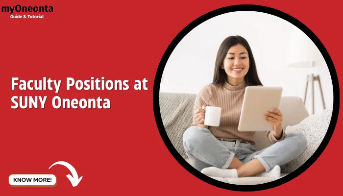 Faculty Positions at SUNY Oneonta