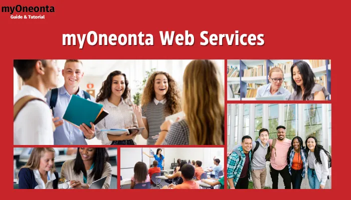 myOneonta Web Services: What are they?